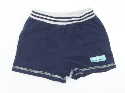 Disney Baby Baby Beige  Cotton Cropped Trousers Size 9-12 Months   - Mickey Mouse