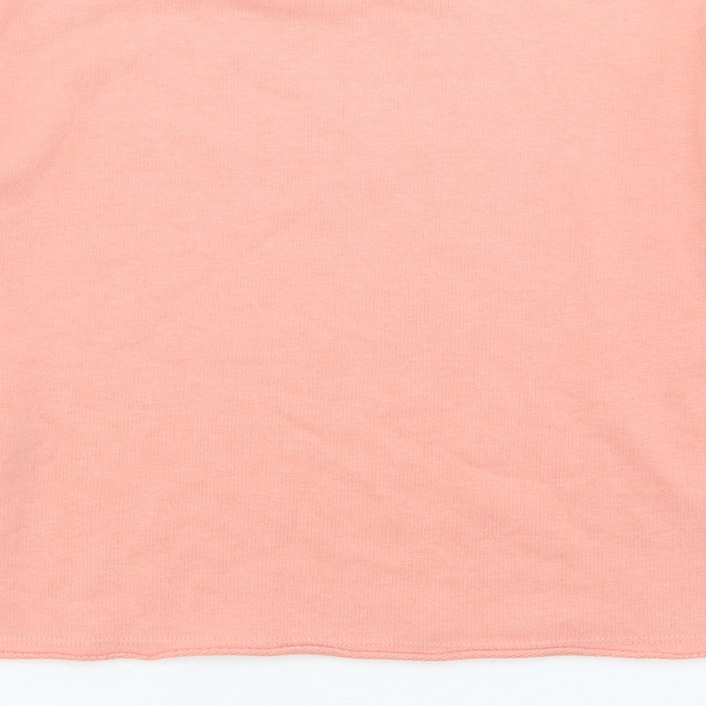 George Girls Pink  Cotton Pullover Sweatshirt Size 10-11 Years   - Cropped, San Diego State