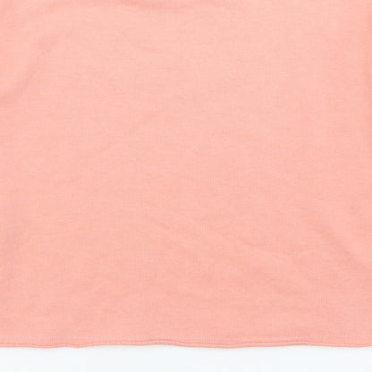 George Girls Pink  Cotton Pullover Sweatshirt Size 10-11 Years   - Cropped, San Diego State