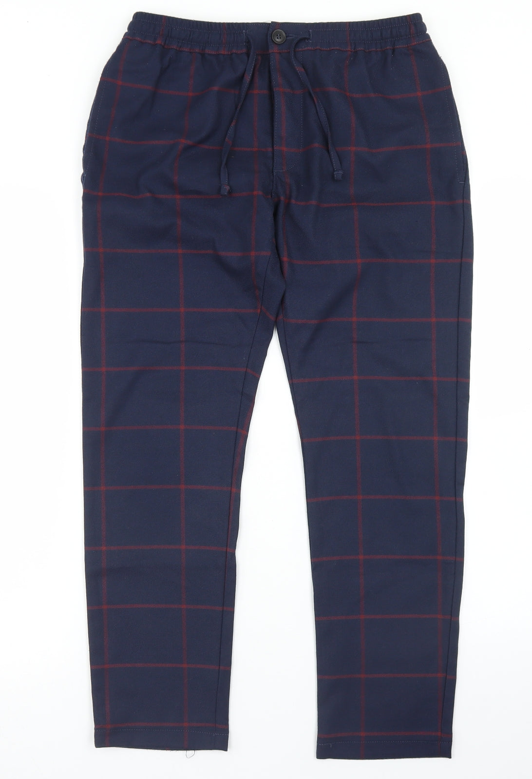 Womens UK Size 32 in Topman Regular Fit  Blue Trousers