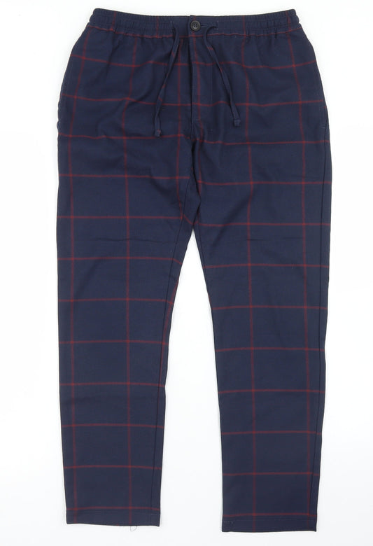 Womens UK Size 32 in Topman Regular Fit  Blue Trousers