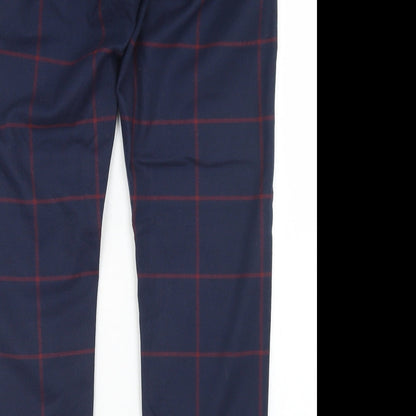 Womens UK Size 32 in Topman Regular Fit  Blue Trousers