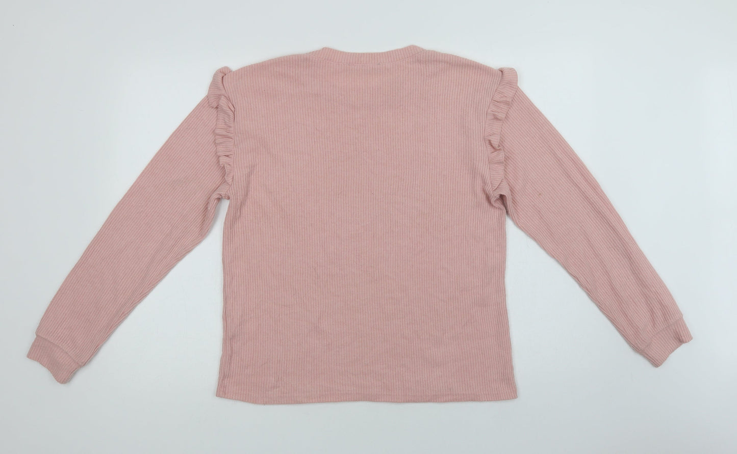 Womens UK Size M New Look Pink Shrug Jumper