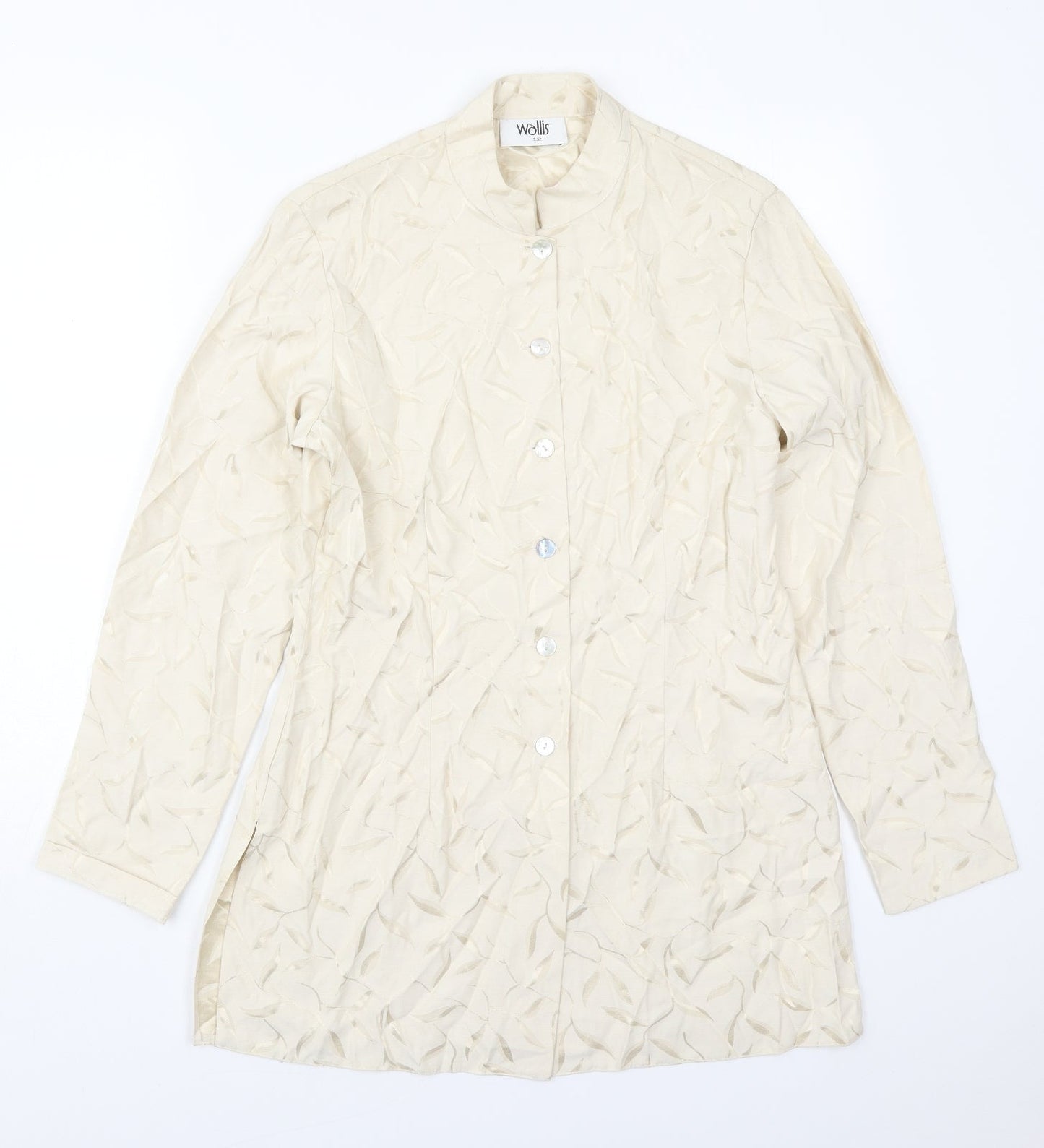 Womens UK Size 12 Wallis Ivory Jacket