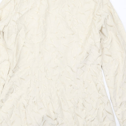 Womens UK Size 12 Wallis Ivory Jacket