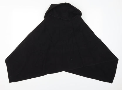 Preworn Womens Black   Jacket Poncho One Size