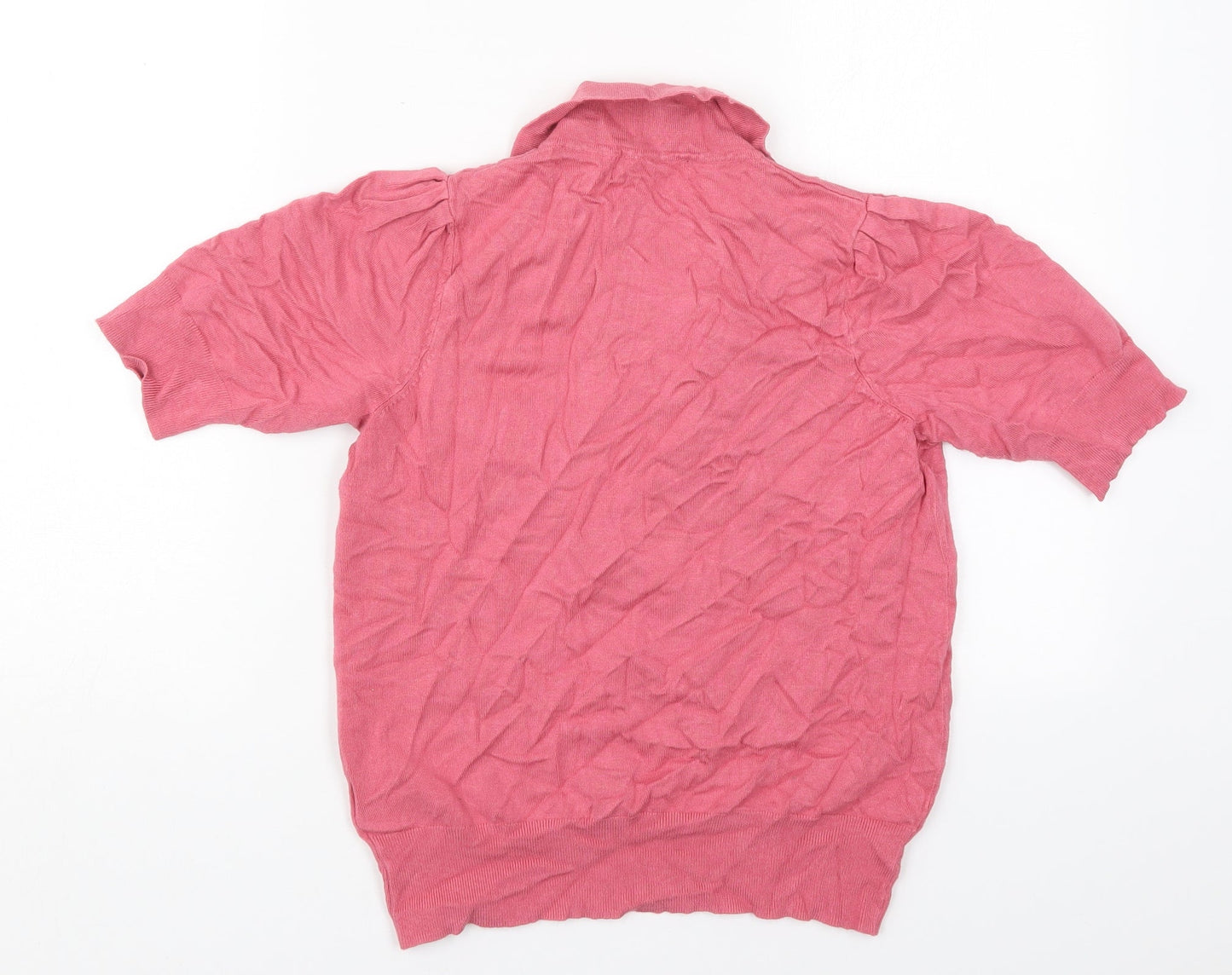 Womens UK Size 10 Marks and Spencer Pink Pullover Jumper