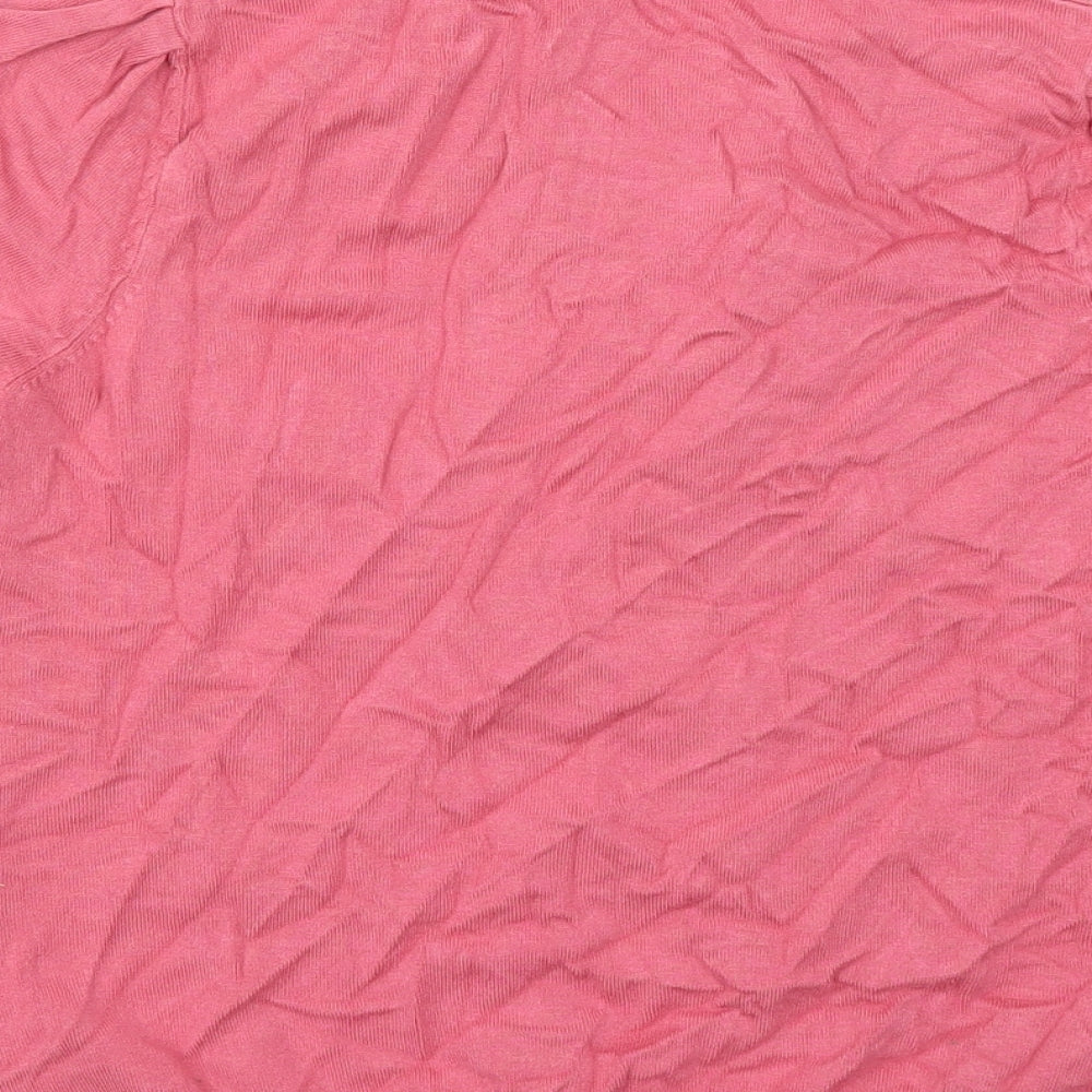 Womens UK Size 10 Marks and Spencer Pink Pullover Jumper