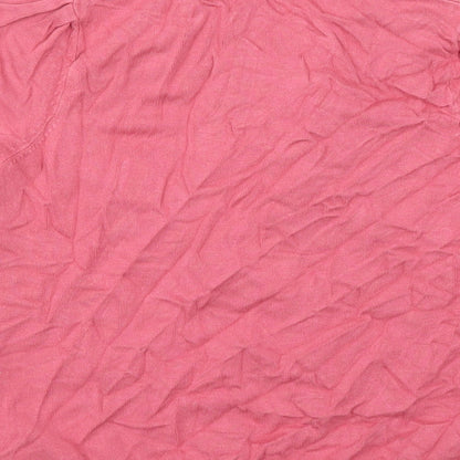 Womens UK Size 10 Marks and Spencer Pink Pullover Jumper