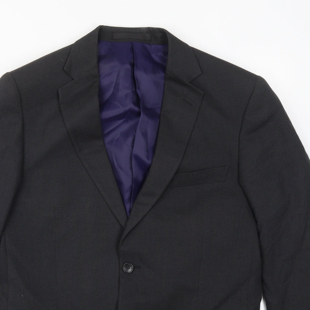 Mens UK Size 40 Marks and Spencer Regular Grey Suit Jacket