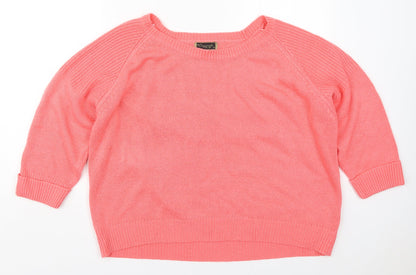 Womens UK Size XL Originals Pink Pullover Jumper