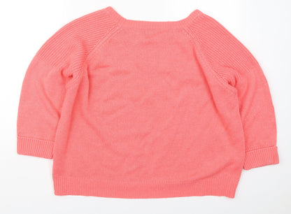 Womens UK Size XL Originals Pink Pullover Jumper