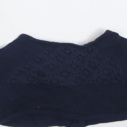 NEXT Girls Blue  Cotton Cardigan Jumper One Size  Button - Up to 1 month