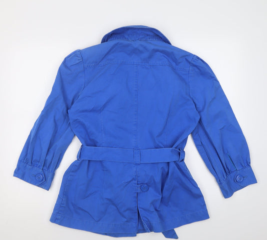 Great Plains Womens Blue   Jacket  Size L  Button