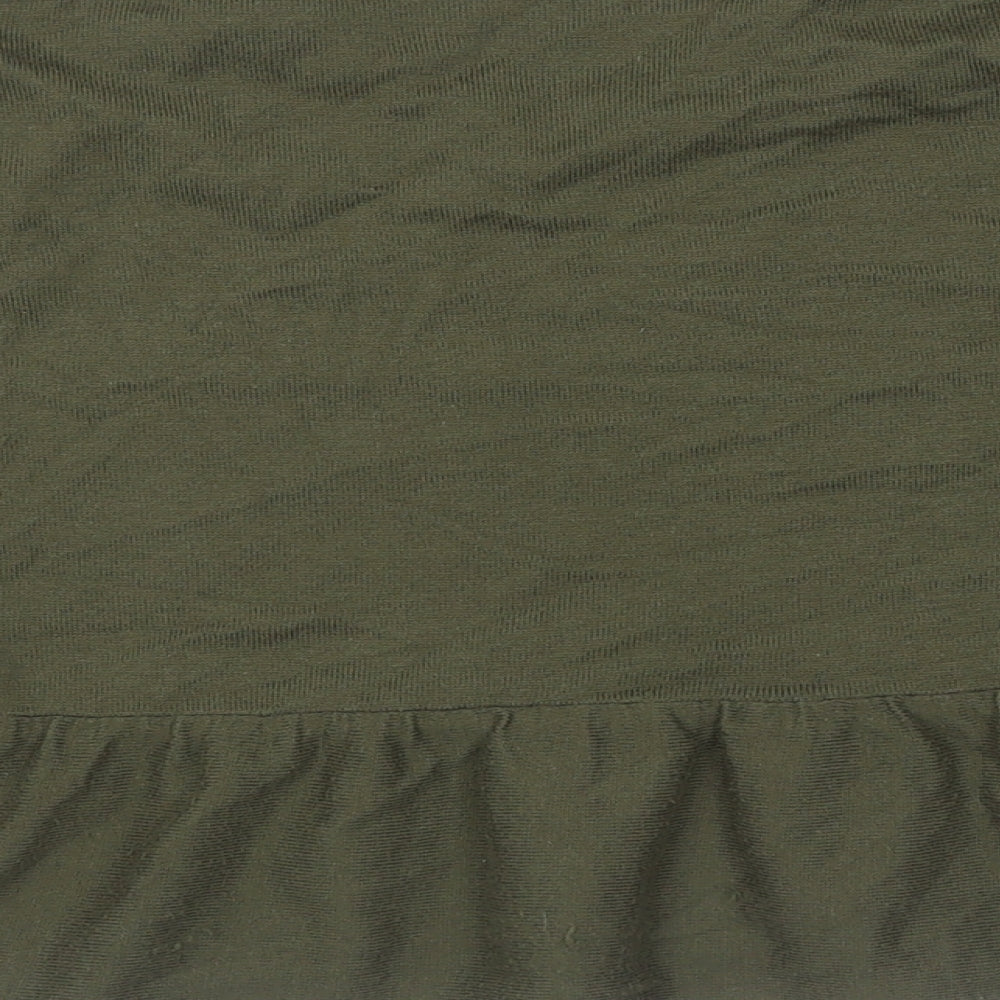 Womens UK Size 14 Marks and Spencer Green Pullover Jumper