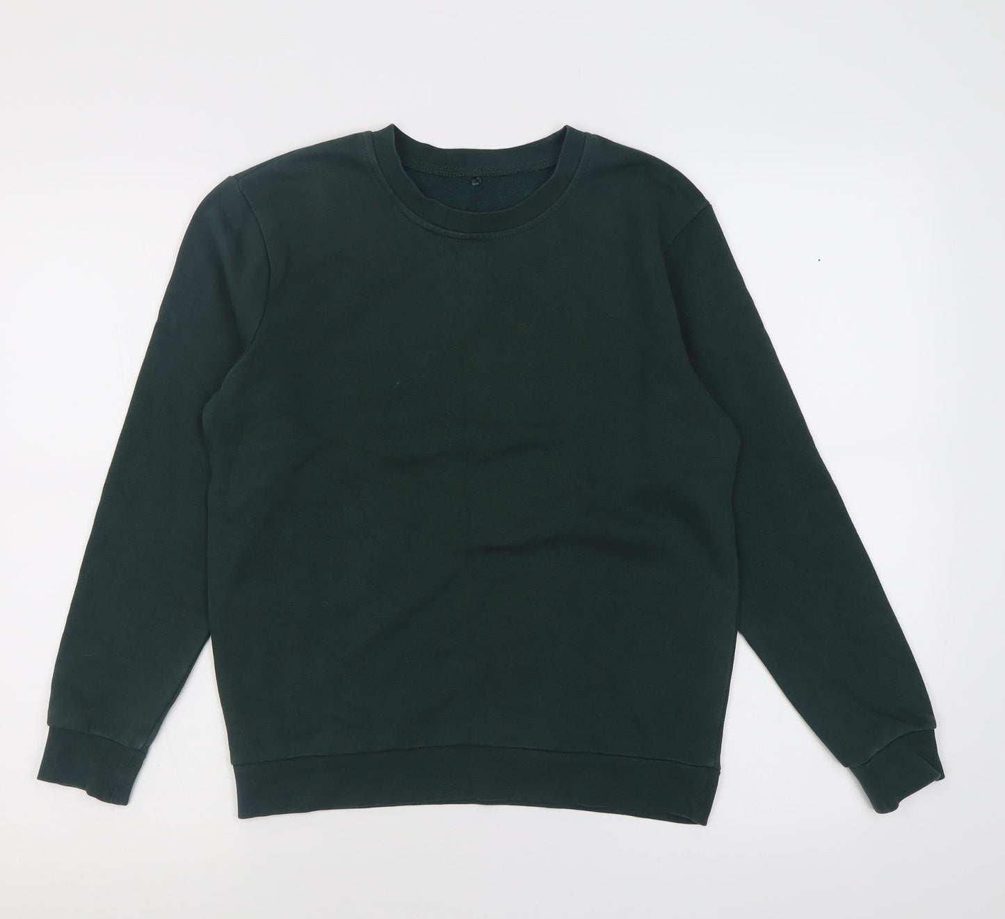 George Boys Green  Cotton Pullover Sweatshirt Size 11-12 Years  Pullover - School Wear