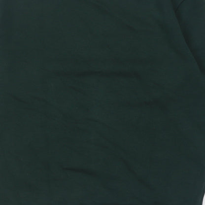 George Boys Green  Cotton Pullover Sweatshirt Size 11-12 Years  Pullover - School Wear