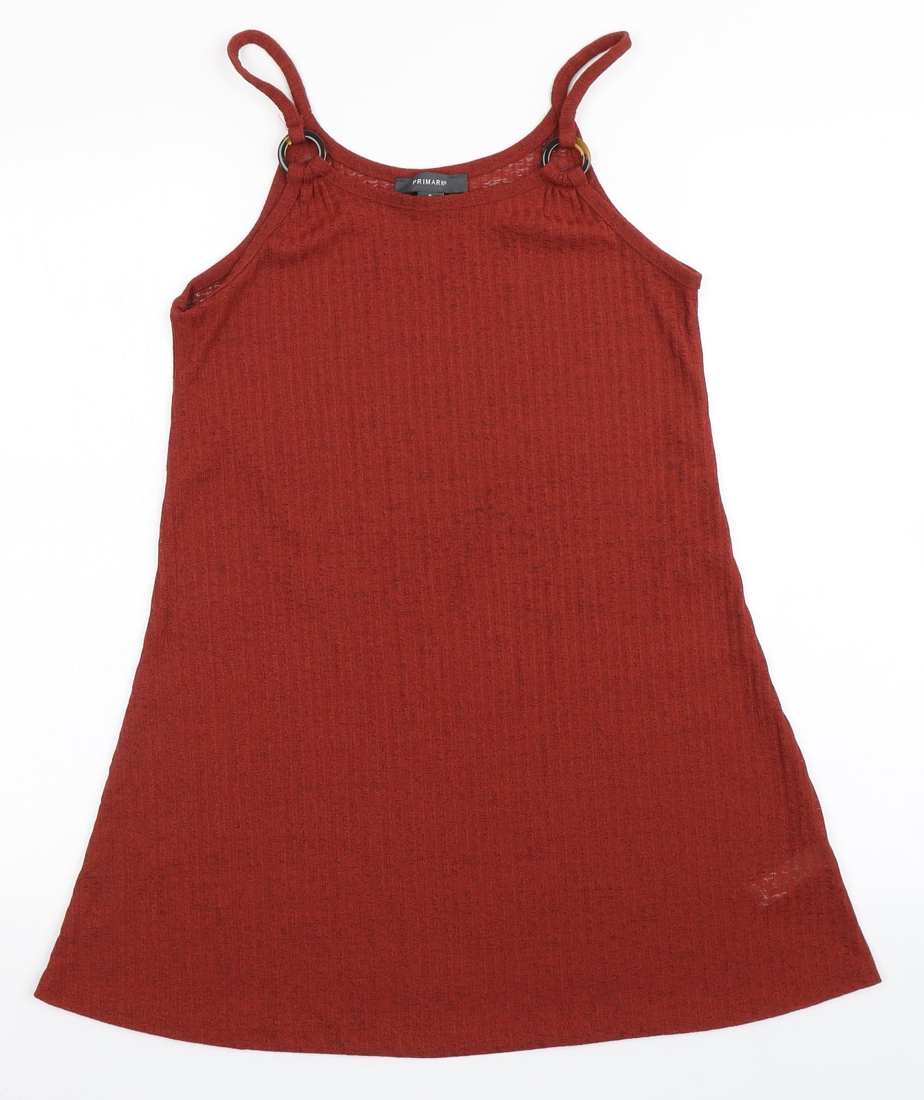 Primark Womens Red  Polyester Trapeze & Swing  Size S  Round Neck Pullover