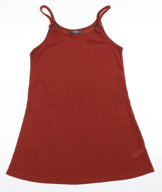 Primark Womens Red  Polyester Trapeze & Swing  Size S  Round Neck Pullover