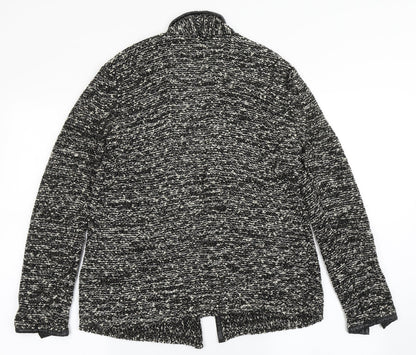 Womens UK Size S H&M Black Cardigan Jumper