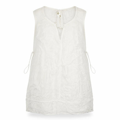 Womens UK Size 8 F&F White Basic Blouse