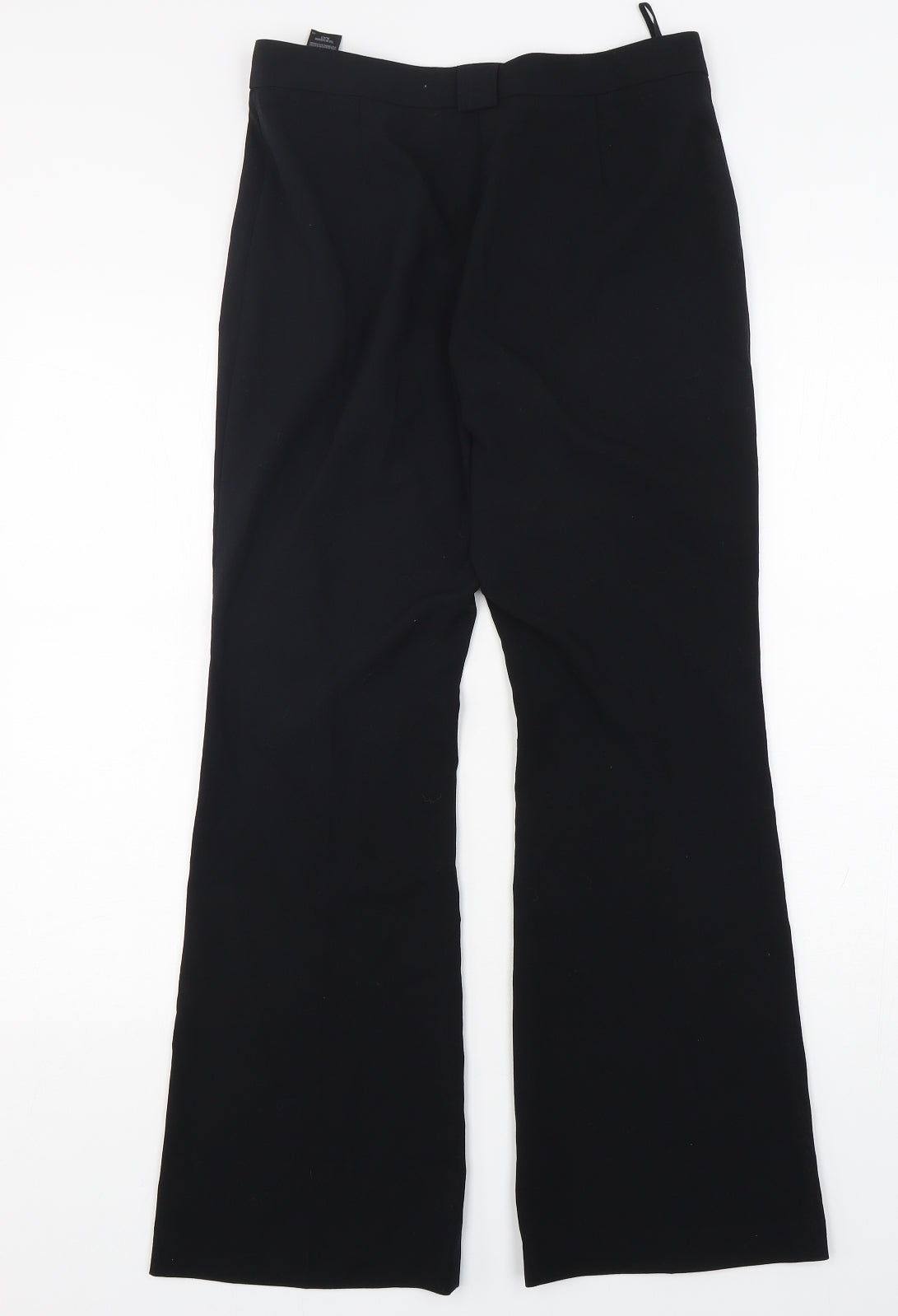 Womens UK Size 8 Marks and Spencer Regular Fit  Black Trousers