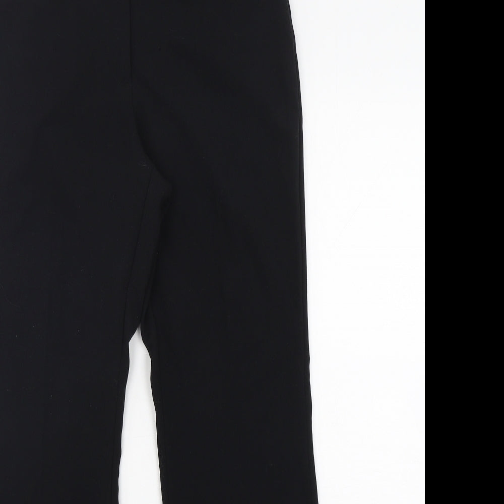 Womens UK Size 8 Marks and Spencer Regular Fit  Black Trousers