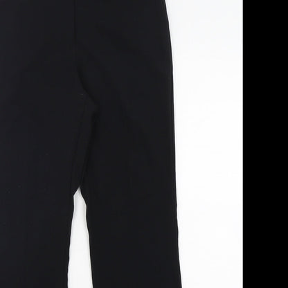 Womens UK Size 8 Marks and Spencer Regular Fit  Black Trousers