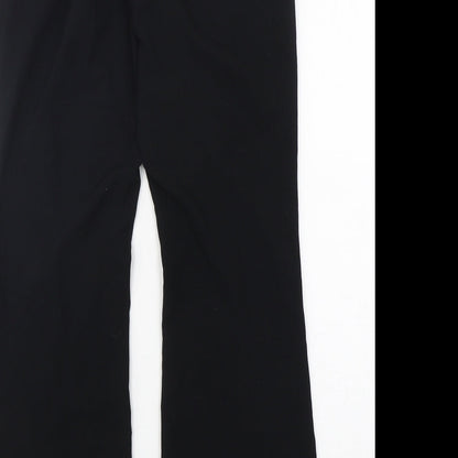 Womens UK Size 8 Marks and Spencer Regular Fit  Black Trousers