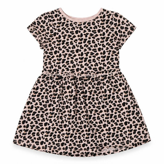 E-vie Girls Multicoloured Animal Print Cotton A-Line  Size 12-18 Months  Round Neck