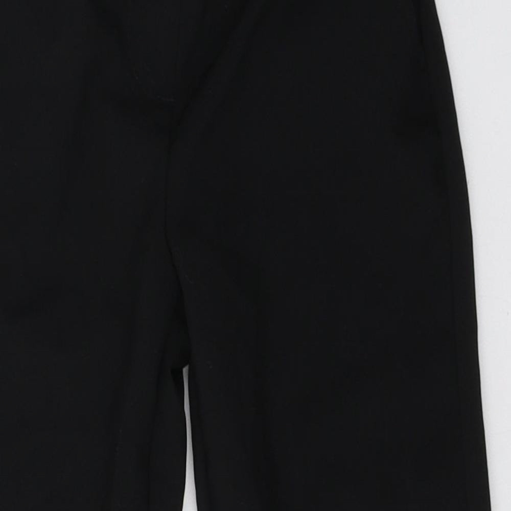 George Boys Black  Polyester Capri Trousers Size 4-5 Years  Regular  - school trousers