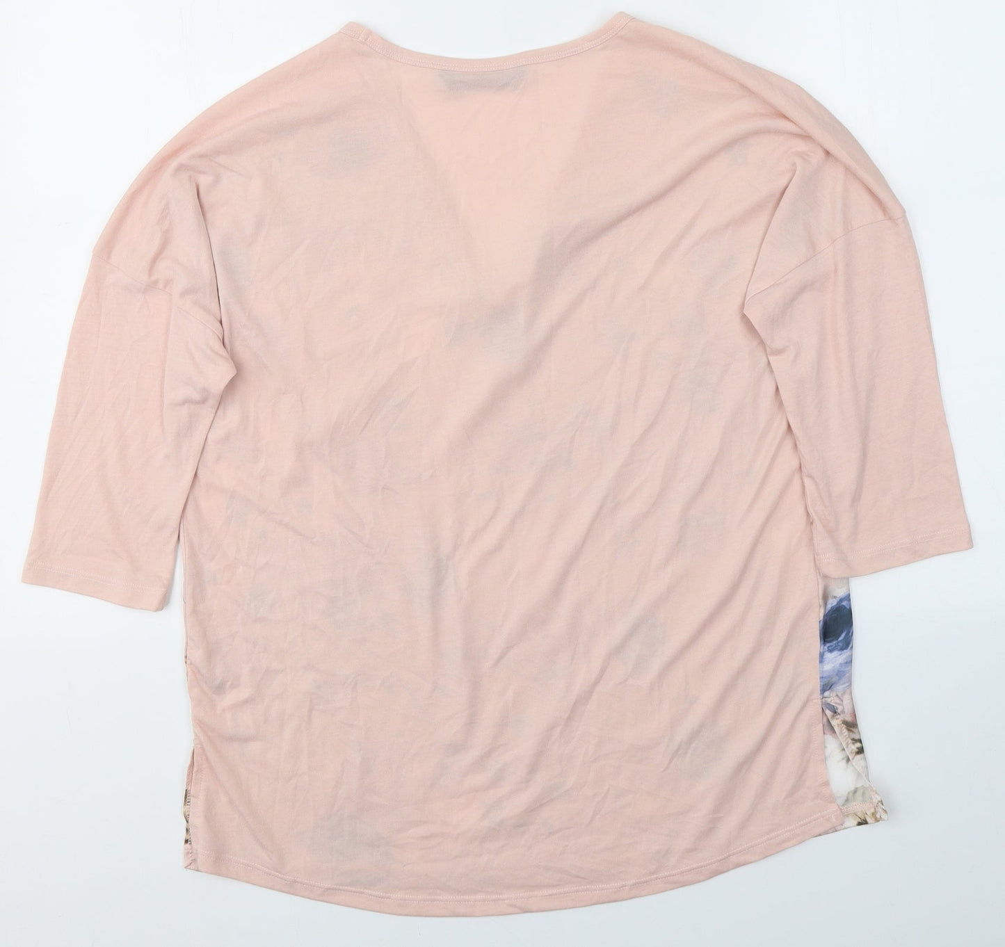 Womens UK Size M Dunnes Stores Pink Basic Blouse