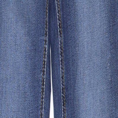 jbc  Womens Blue  Cotton Skinny Jeans Size 25 in L31 in Regular Zip