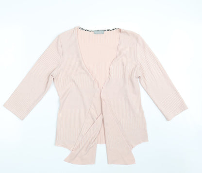 Womens UK Size 14 Per Una Pink Wrap Jumper