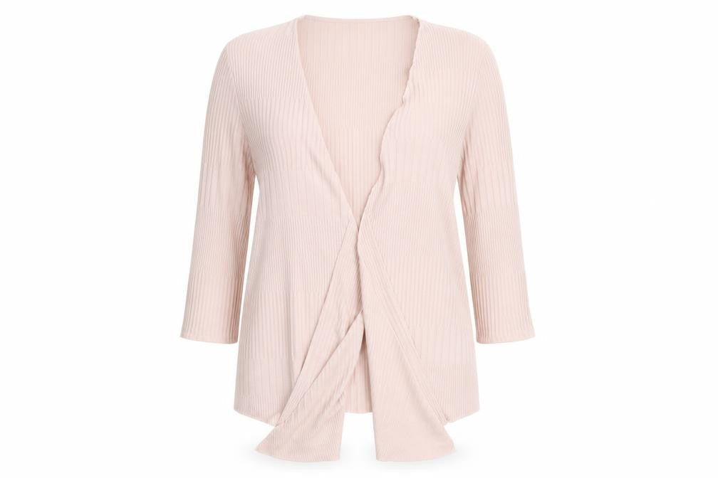Womens UK Size 14 Per Una Pink Wrap Jumper