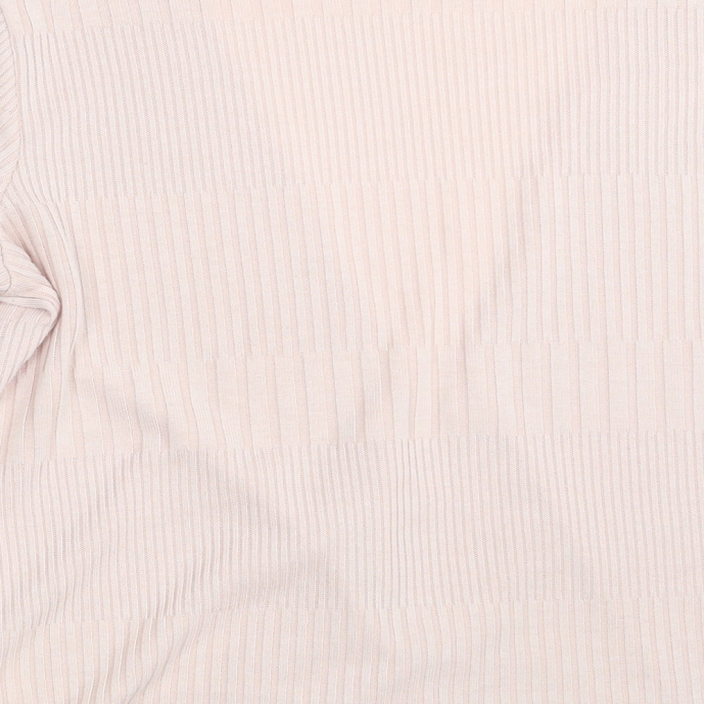Womens UK Size 14 Per Una Pink Wrap Jumper