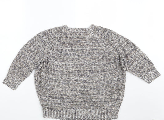 Womens UK Size 14 Soon Beige Pullover Jumper