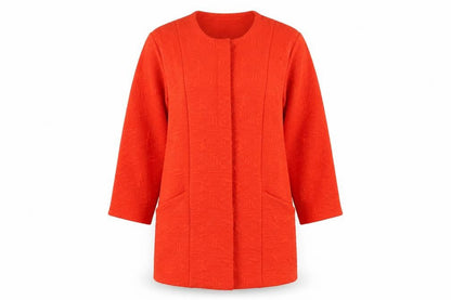 Womens UK Size 10 Atmosphere Red Overcoat