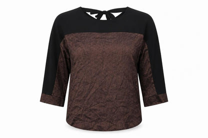 Womens UK Size S Oasis Black Basic Blouse