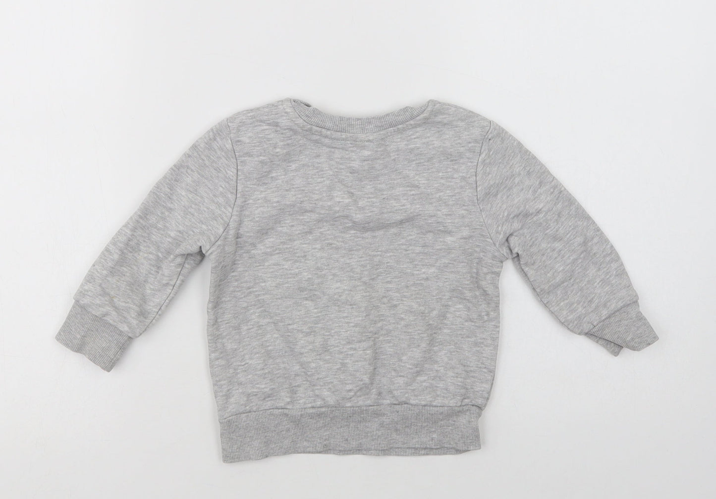 George Baby Grey  Cotton Pullover Jumper Size 12-18 Months   - Cool Kid