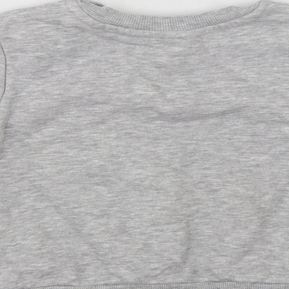 George Baby Grey  Cotton Pullover Jumper Size 12-18 Months   - Cool Kid