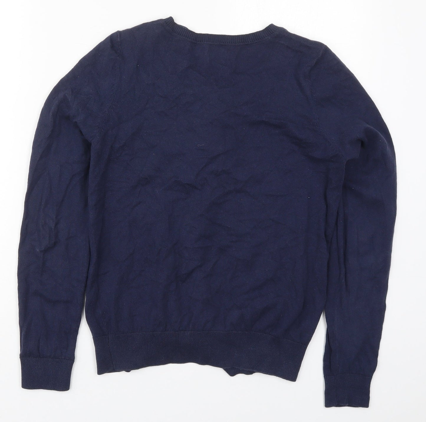 Womens UK Size 12 New Look Blue Cardigan Jumper