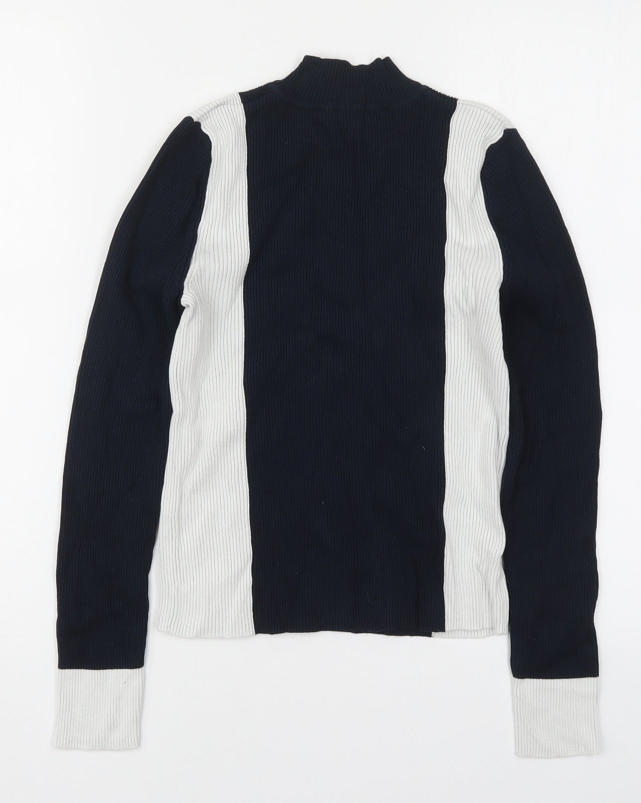 Womens UK Size M Zara Blue Pullover Jumper