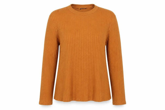 Womens UK Size One Size SheIn Orange Pullover Jumper