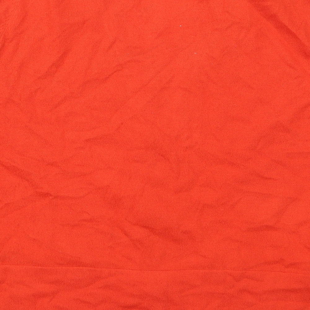 Womens UK Size 18 Lakeland Red Full Zip Jumper