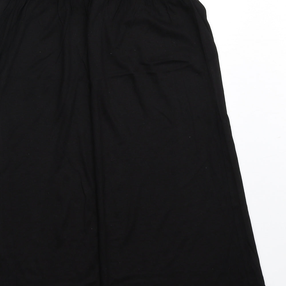 Papaya Womens Black  Viscose A-Line  Size 10  Off the Shoulder Pullover
