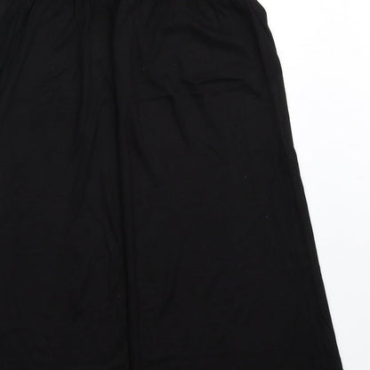 Papaya Womens Black  Viscose A-Line  Size 10  Off the Shoulder Pullover