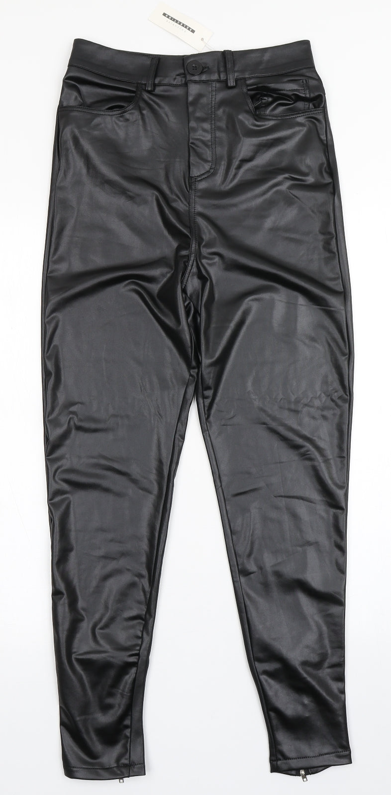 CBR Womens Black  Cotton Jegging Leggings Size S L25.5 in