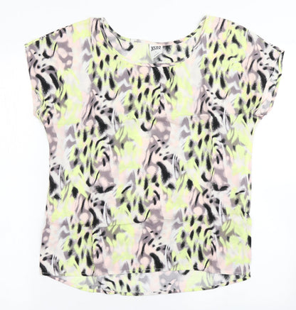 Womens UK Size S VERO MODA Multicoloured Basic Blouse