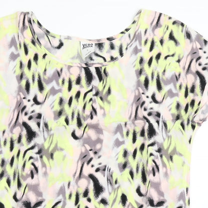 Womens UK Size S VERO MODA Multicoloured Basic Blouse